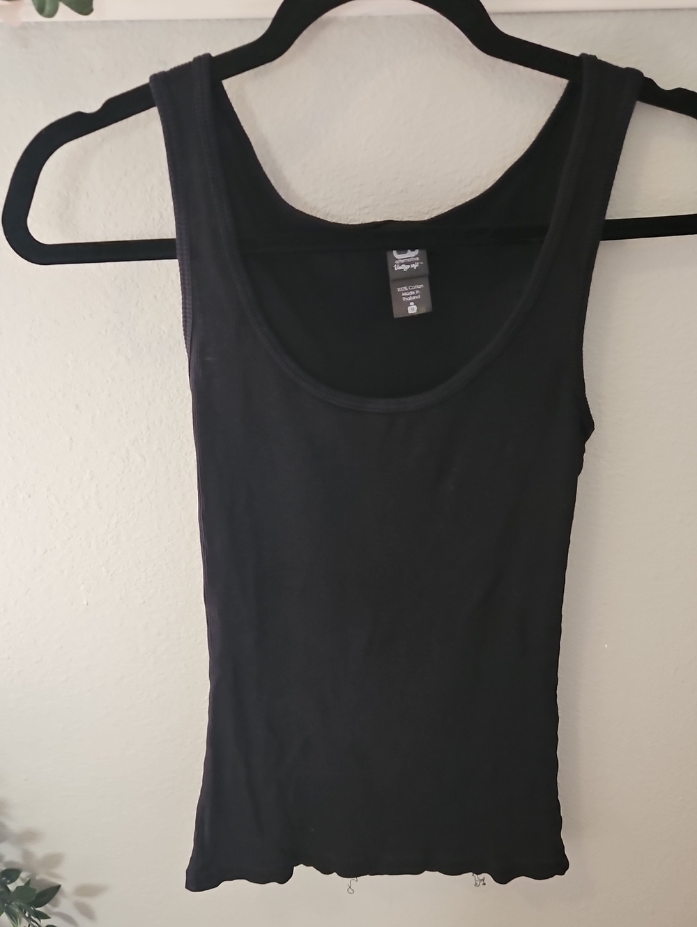 Alternative Black Women's Scoop Tank